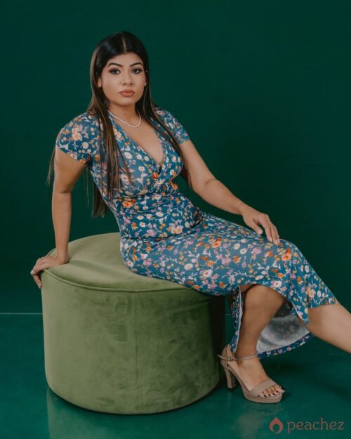 Deep v/n short sleeve drs