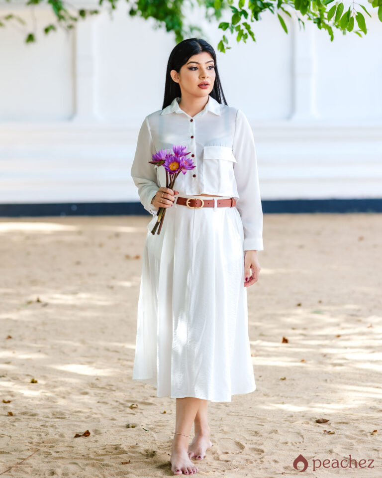 PEACH ACCESSORIES - Velvet and Lace Dream Skirt in Black/Cream SK212