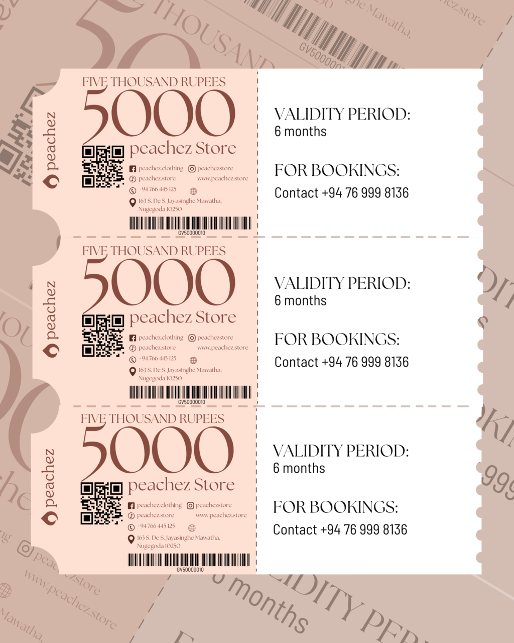Gift Voucher 5000