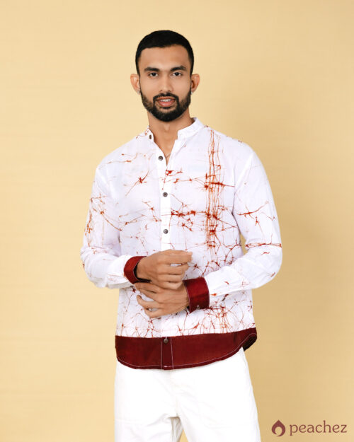 One colour bathick shirt