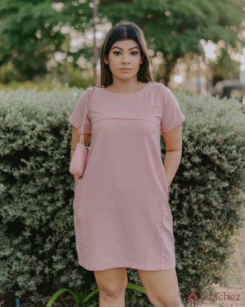 Baggi linen short dress