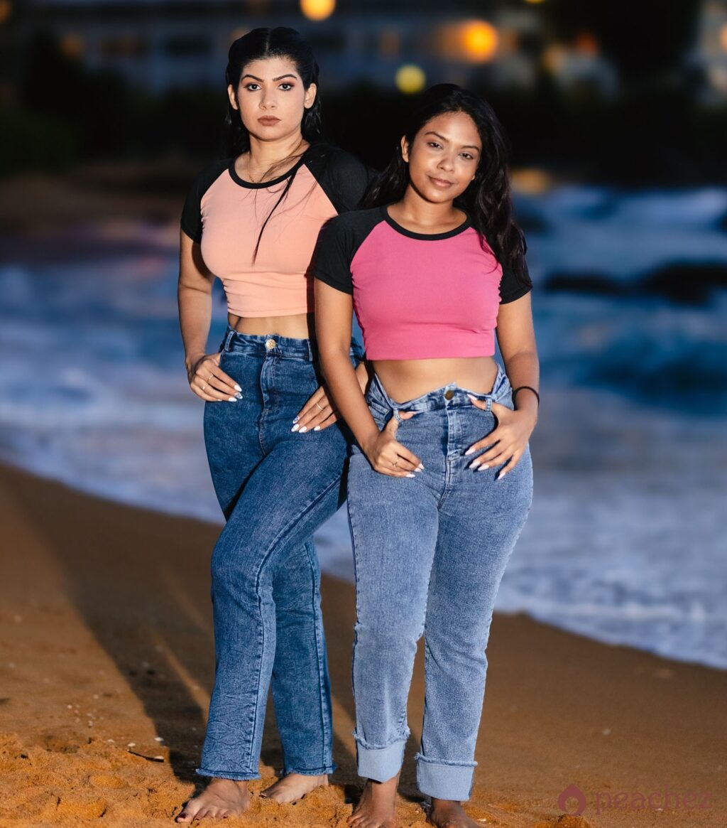 Straight leg denim