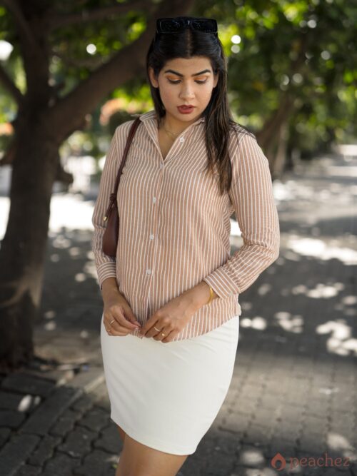 Striped monili shirt